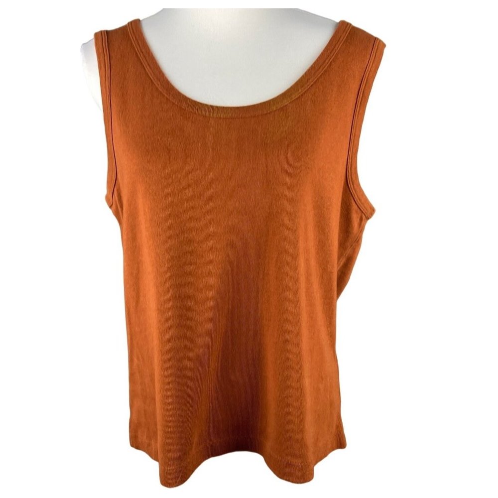 Vintage Chico's Design Knit Tank Size 16
